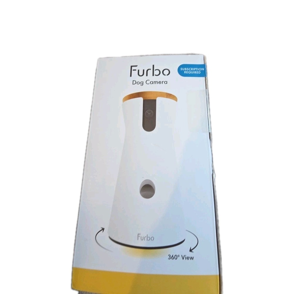 FURBO 3 DOG CAMERA, HD VIDEO, NIGHT VISION, 360 ROTATING, TREAT TOSSING, NEW